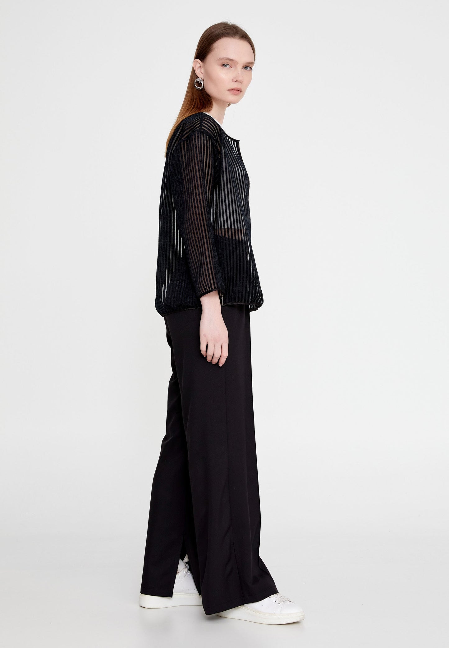 Sheer Black Jacket