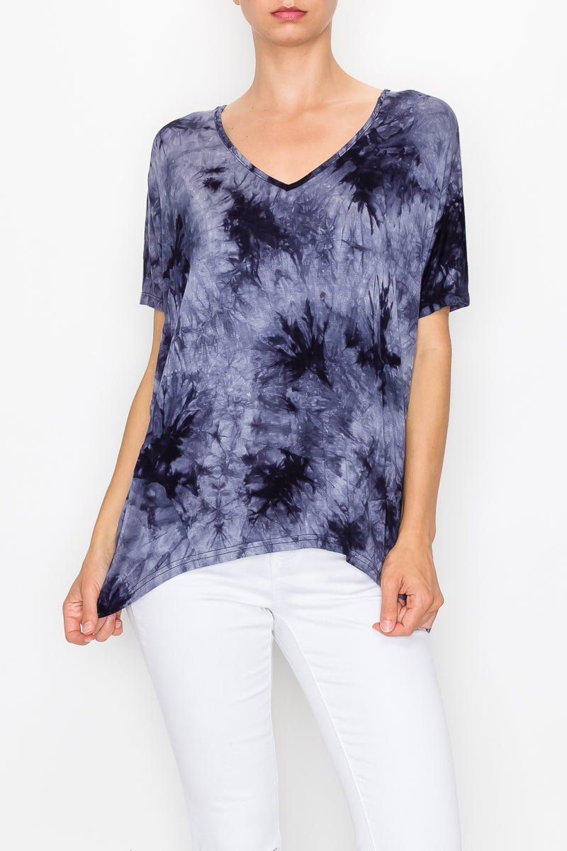 Comfort Tie-Dye V-Neck T-Shirt