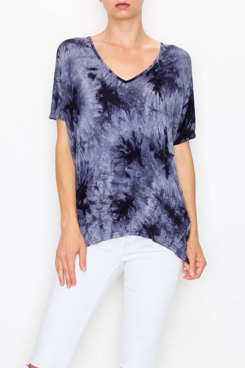 Comfort Tie-Dye V-Neck T-Shirt