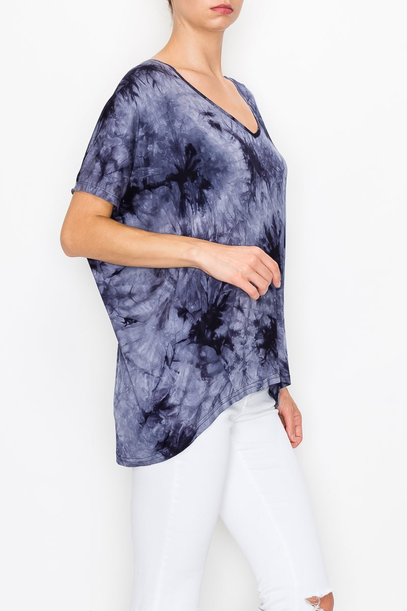 Comfort Tie-Dye V-Neck T-Shirt