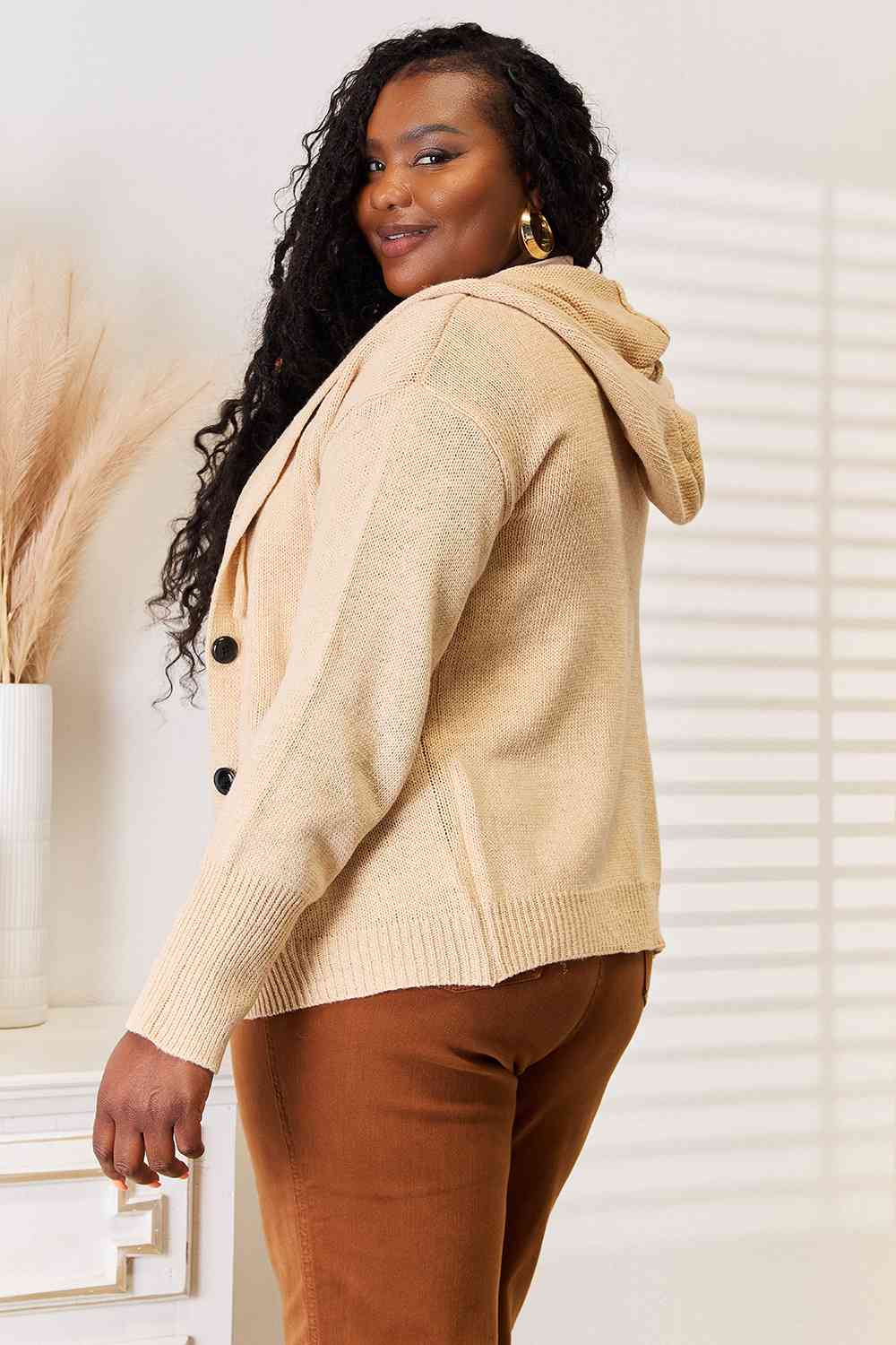 Campfire Woven Hooded Sweater