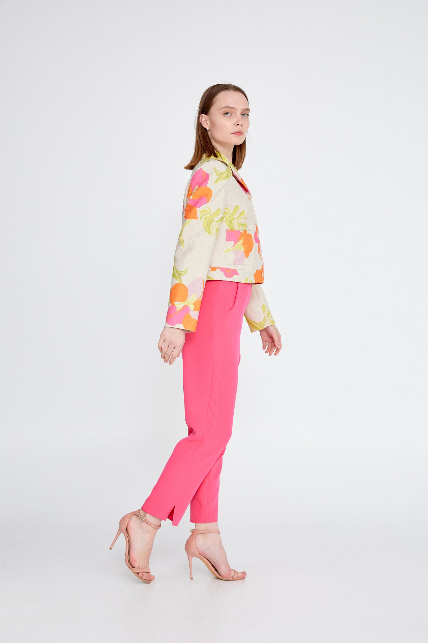 tropical print jacket