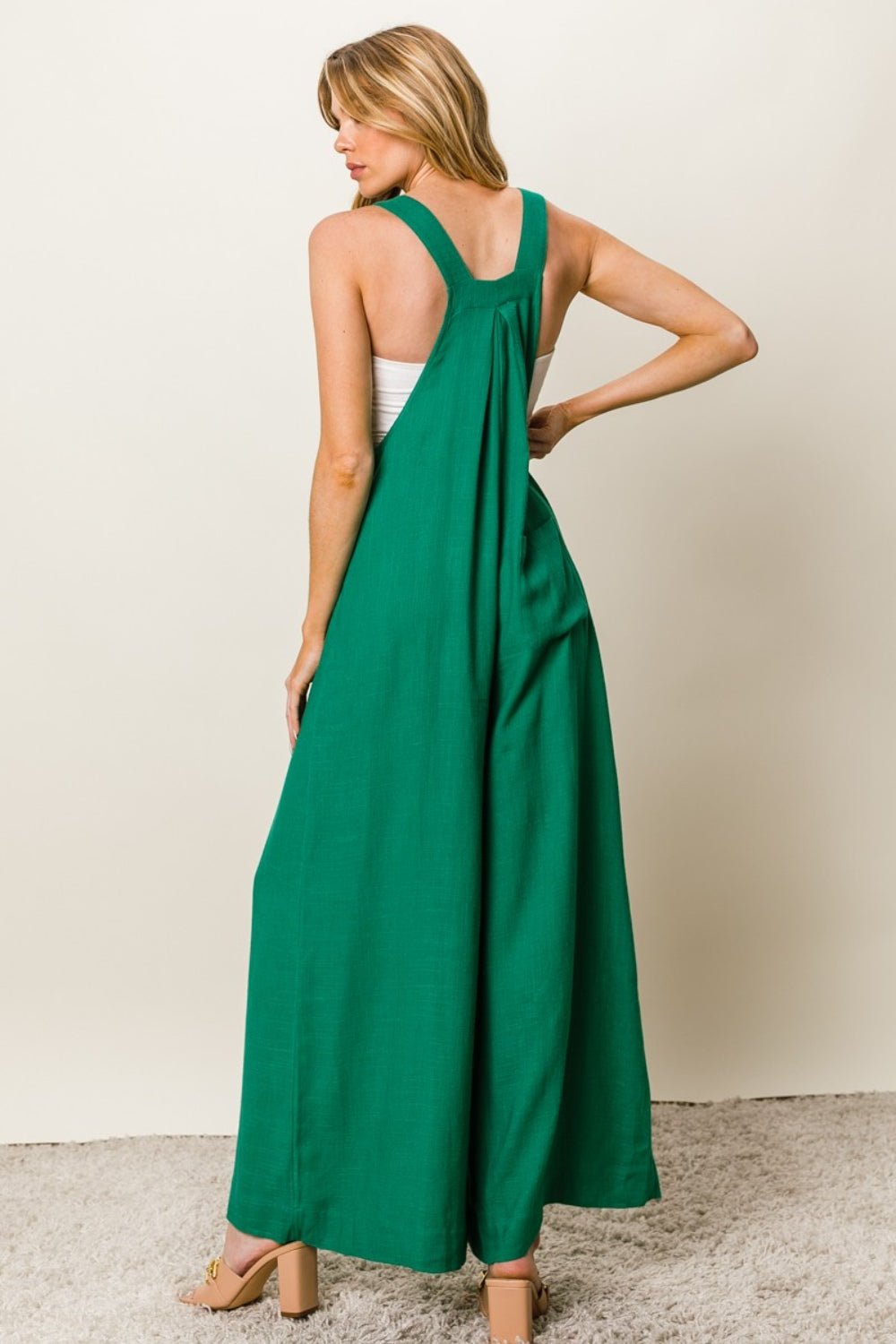 Verte Sleeveless Wide Leg Jumpsuit