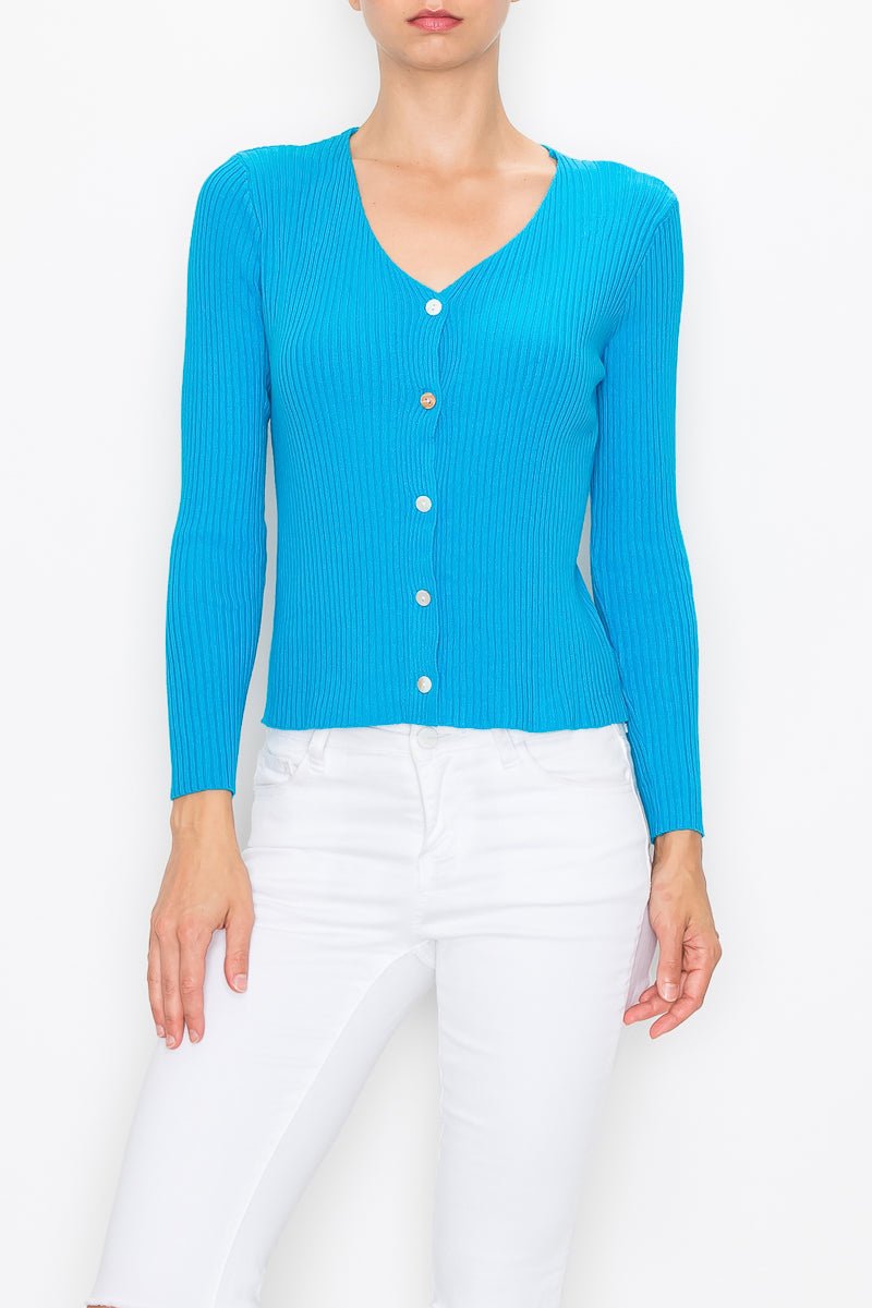 Forever Brittany Button-Down Cardigan Top