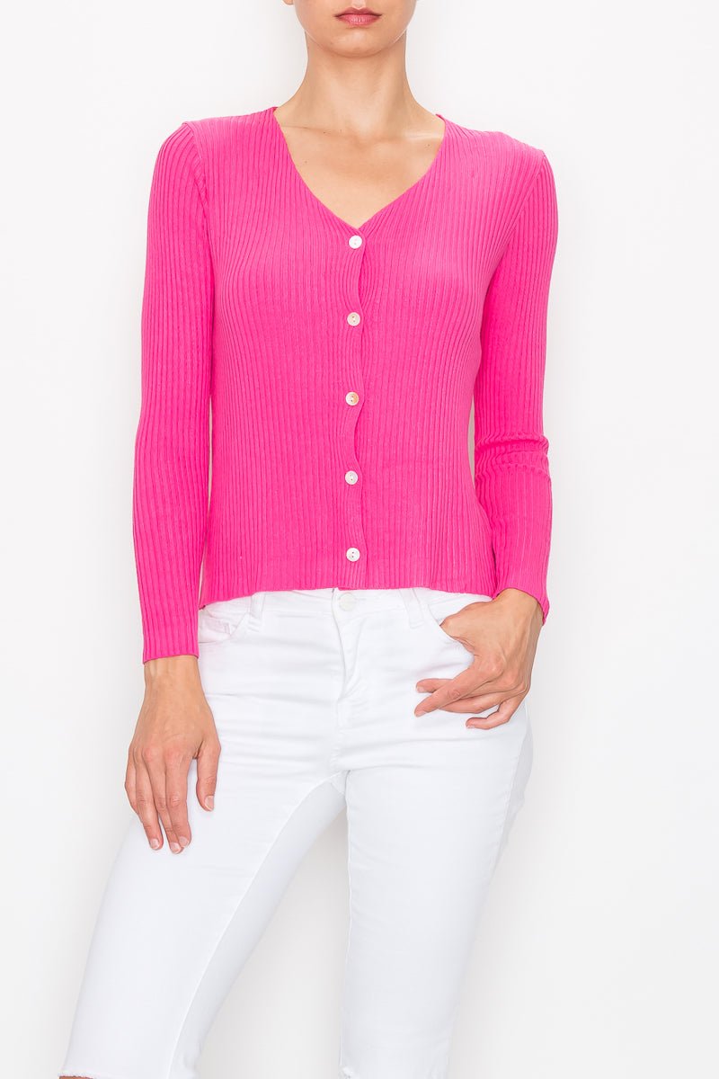 Forever Brittany Button-Down Cardigan Top
