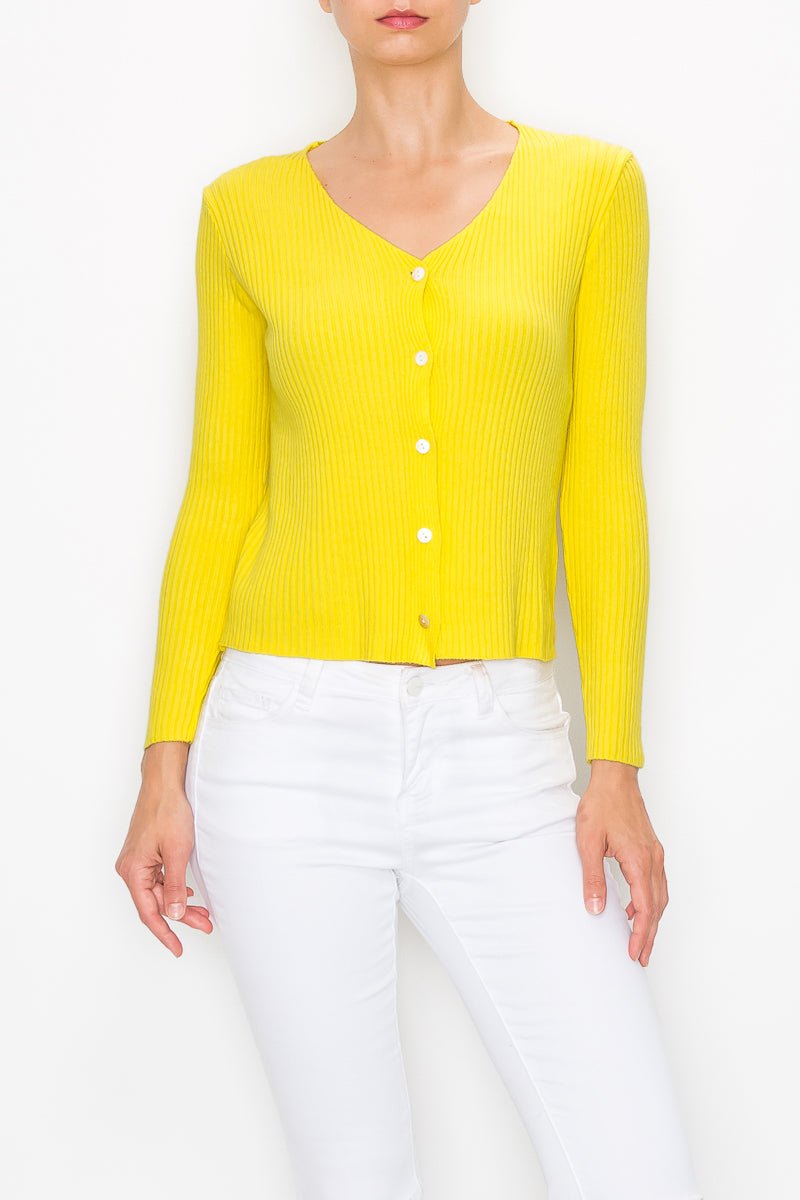 Forever Brittany Button-Down Cardigan Top